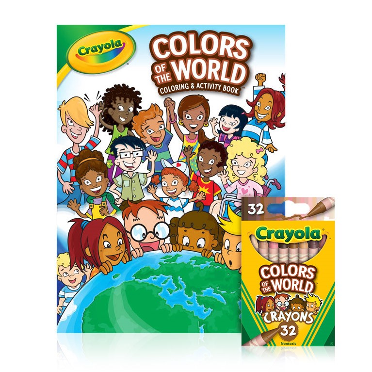 Colors of the World Skin Tone Crayons & More | Crayola.com | crayola.com