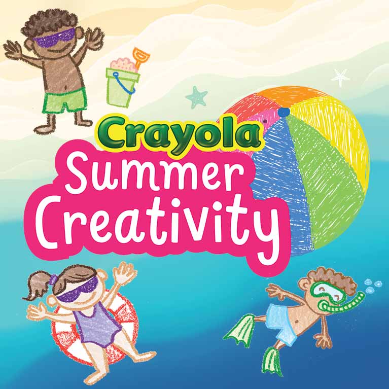 AD Unleash your child's creativity this summer with @Crayola