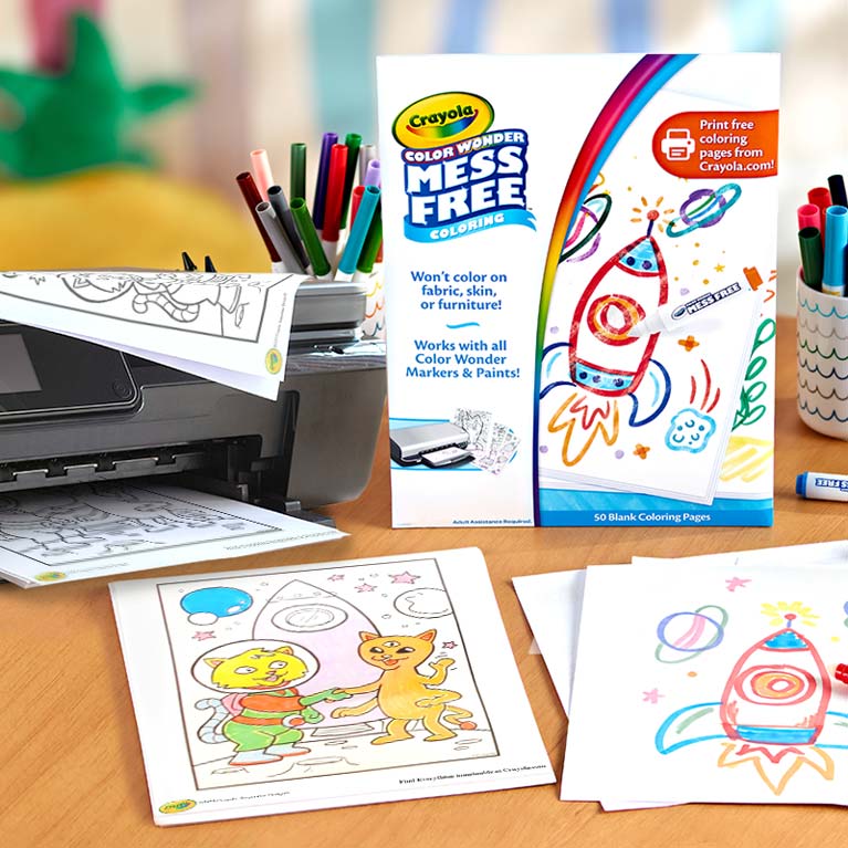 Learn About Crayola Color Wonder Mess Free