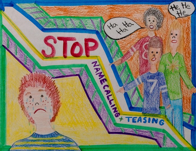 Stop Namecalling & Teasing Craft | crayola.com