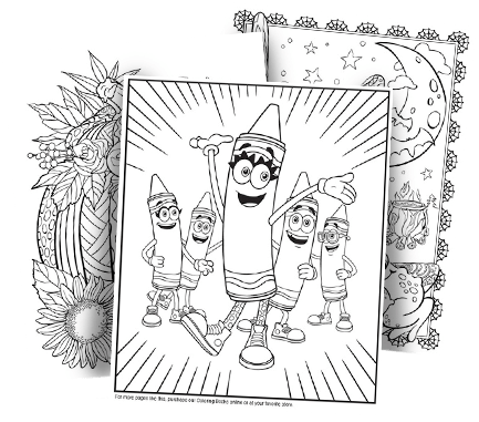 8400 Crayola Coloring Pages Back To School Download Free Images