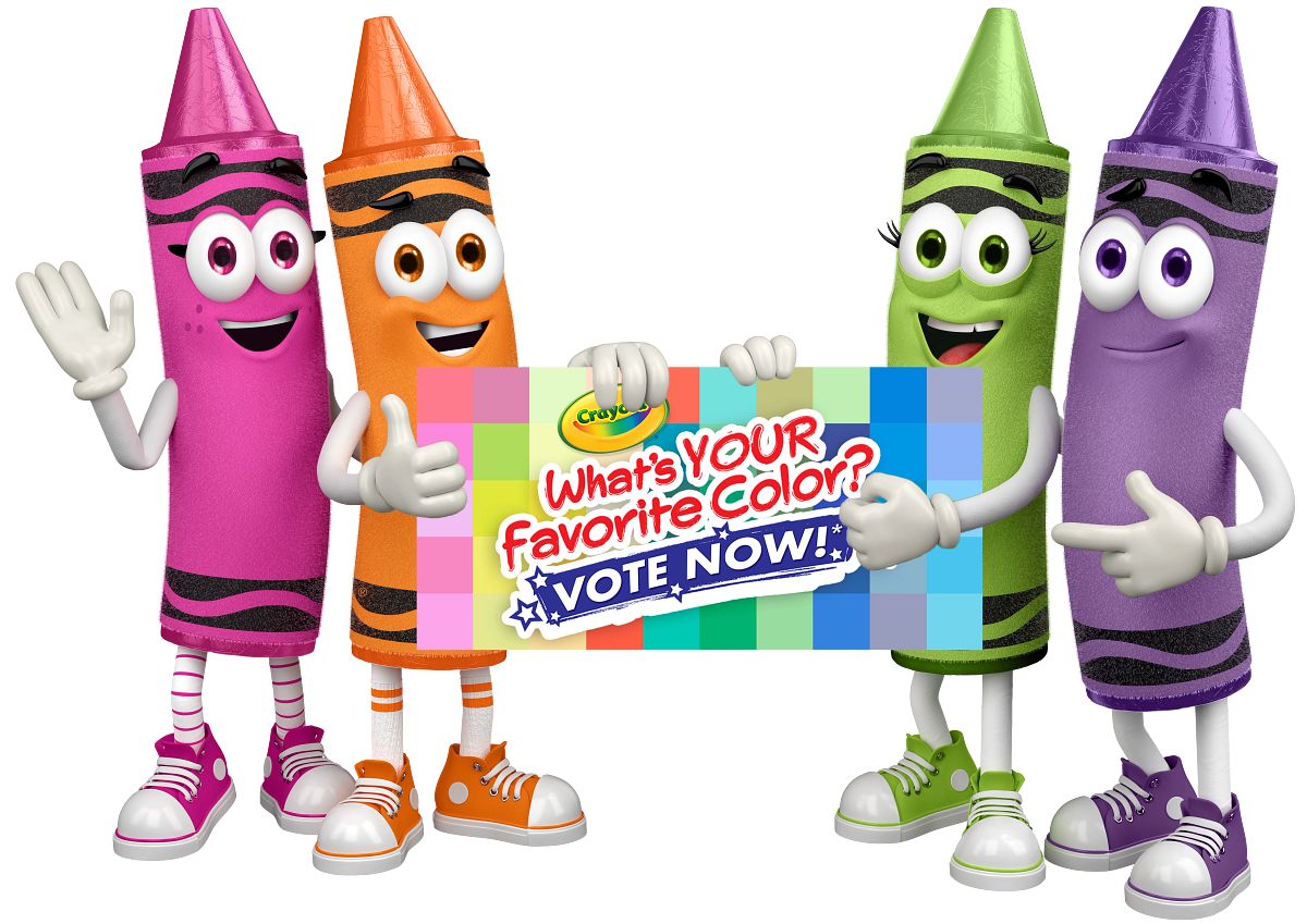 crayon characters asking can you pick just one.