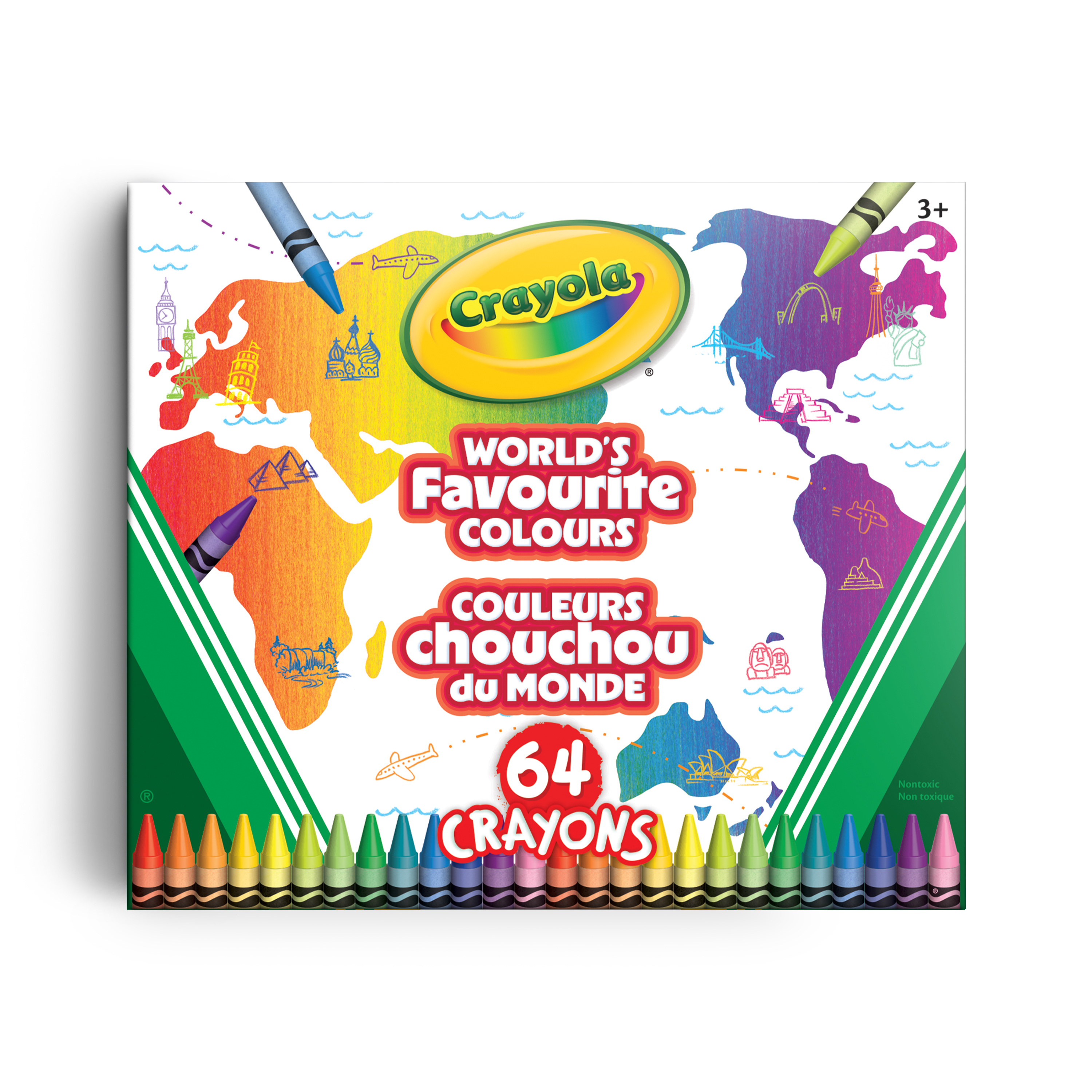 Worlds Favourite Crayons Front