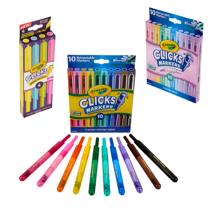 Crayola Clicks Markers and Highlighters