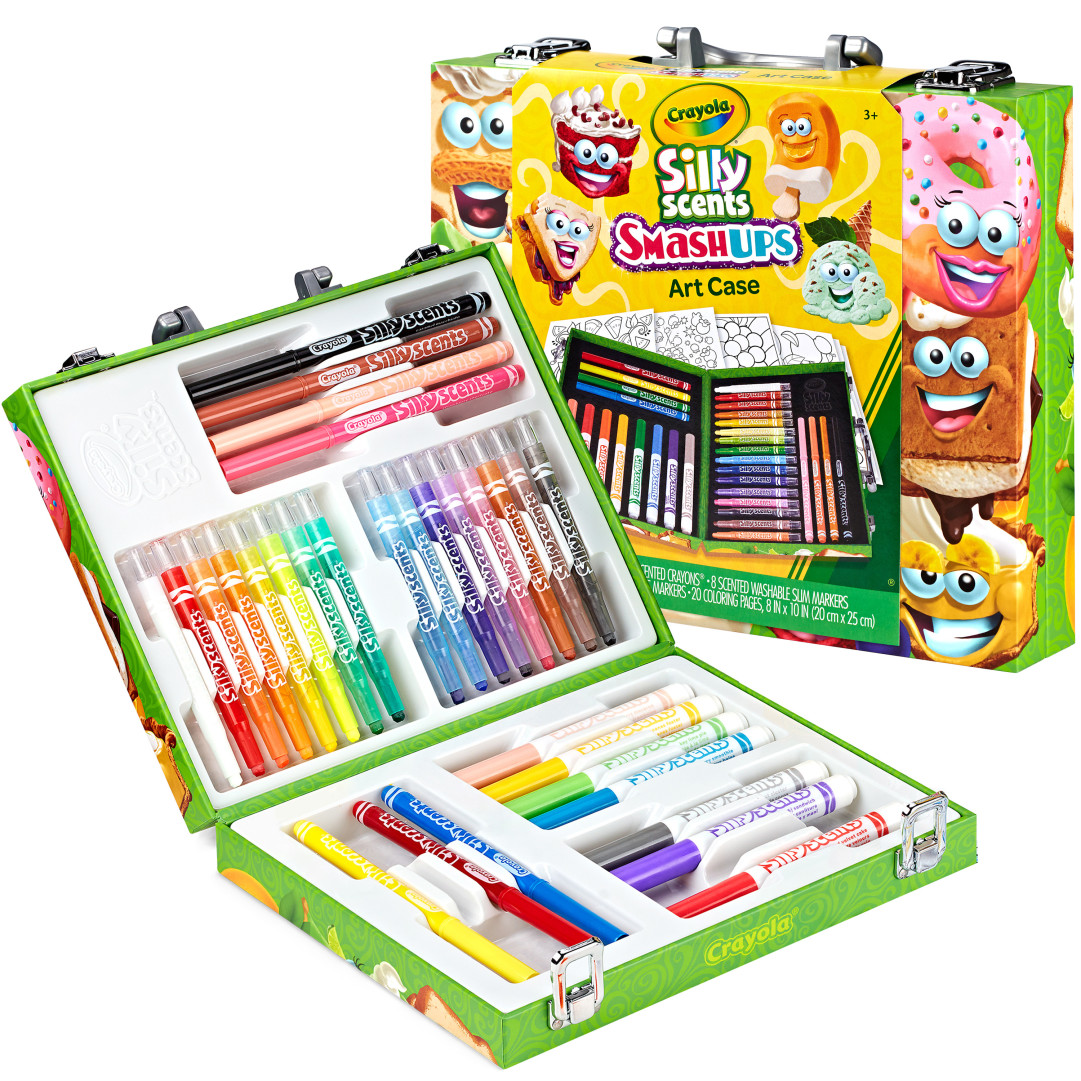 Crayola® Silly Scents® SmashUps - Mini Art Case Front view