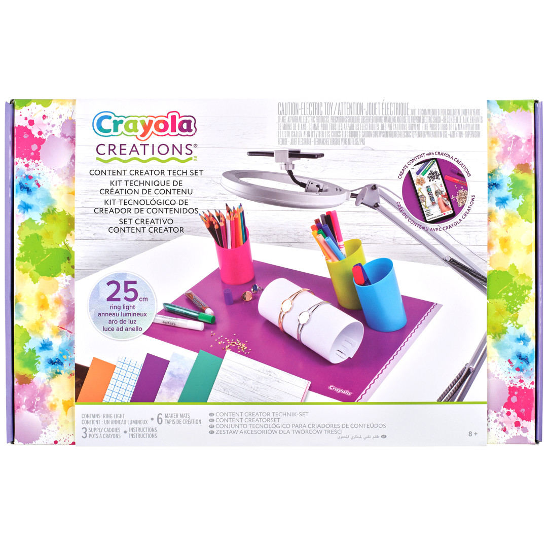 Crayola® Creations® - Content Creator Tech Set Front view