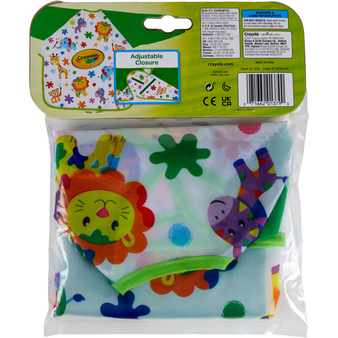 Crayola® Young Kids - Art Smock  Back view.