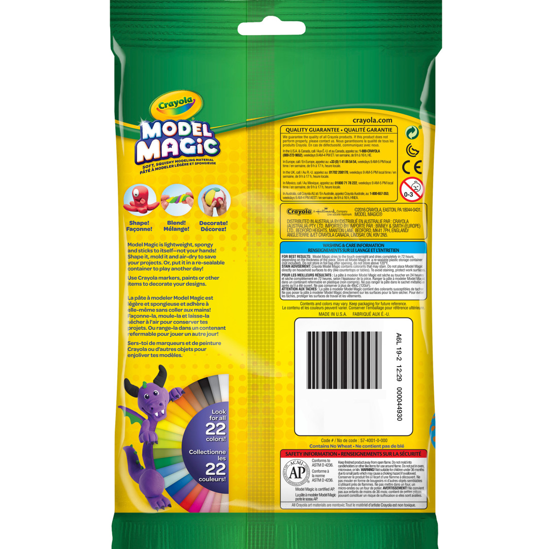Crayola® 113g Model Magic® Back view