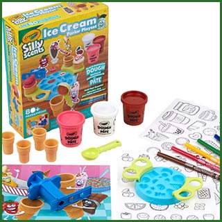 Creative kit for silly scented imaginative play.