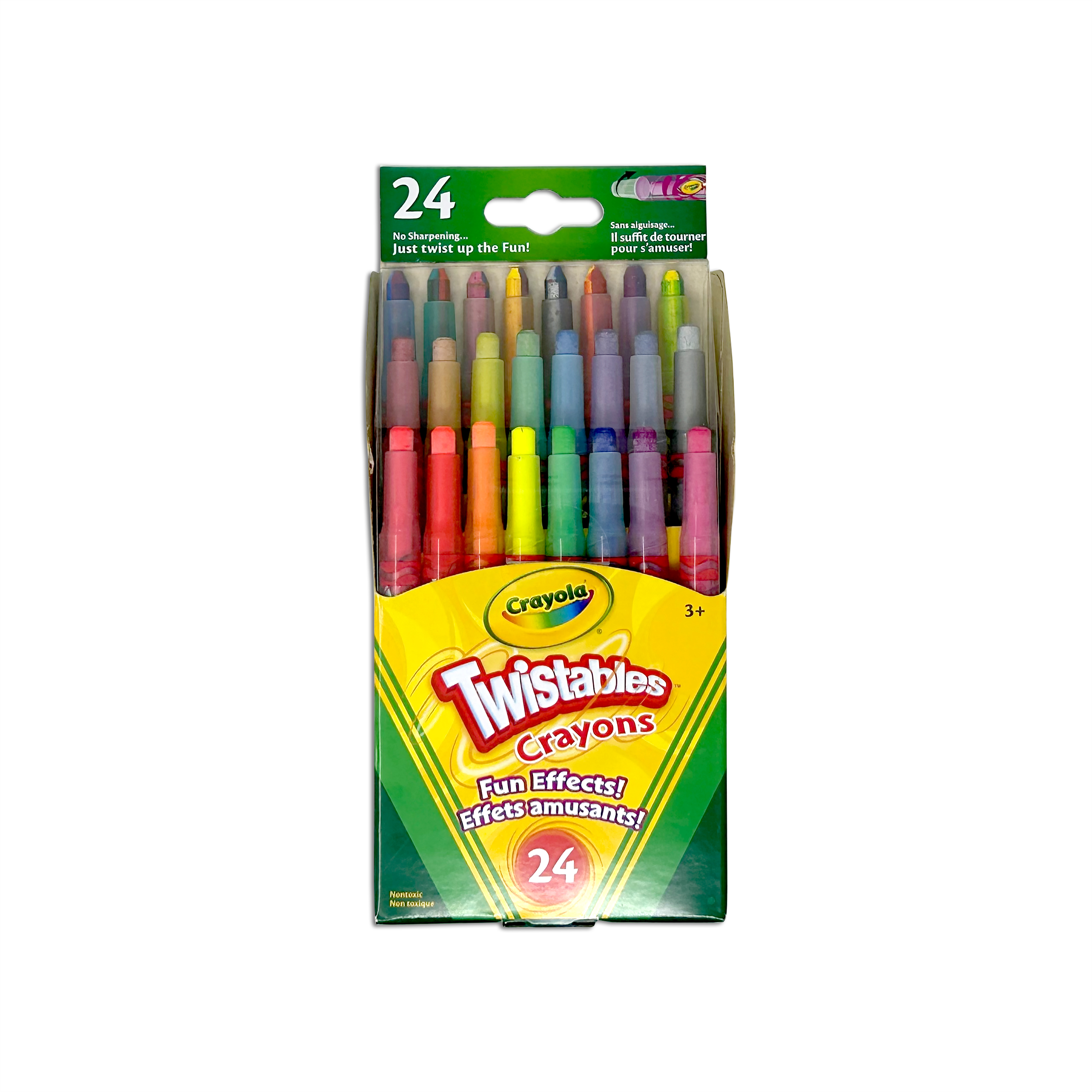 Crayola Twistables Fun Effects Crayons, 24 Count Box