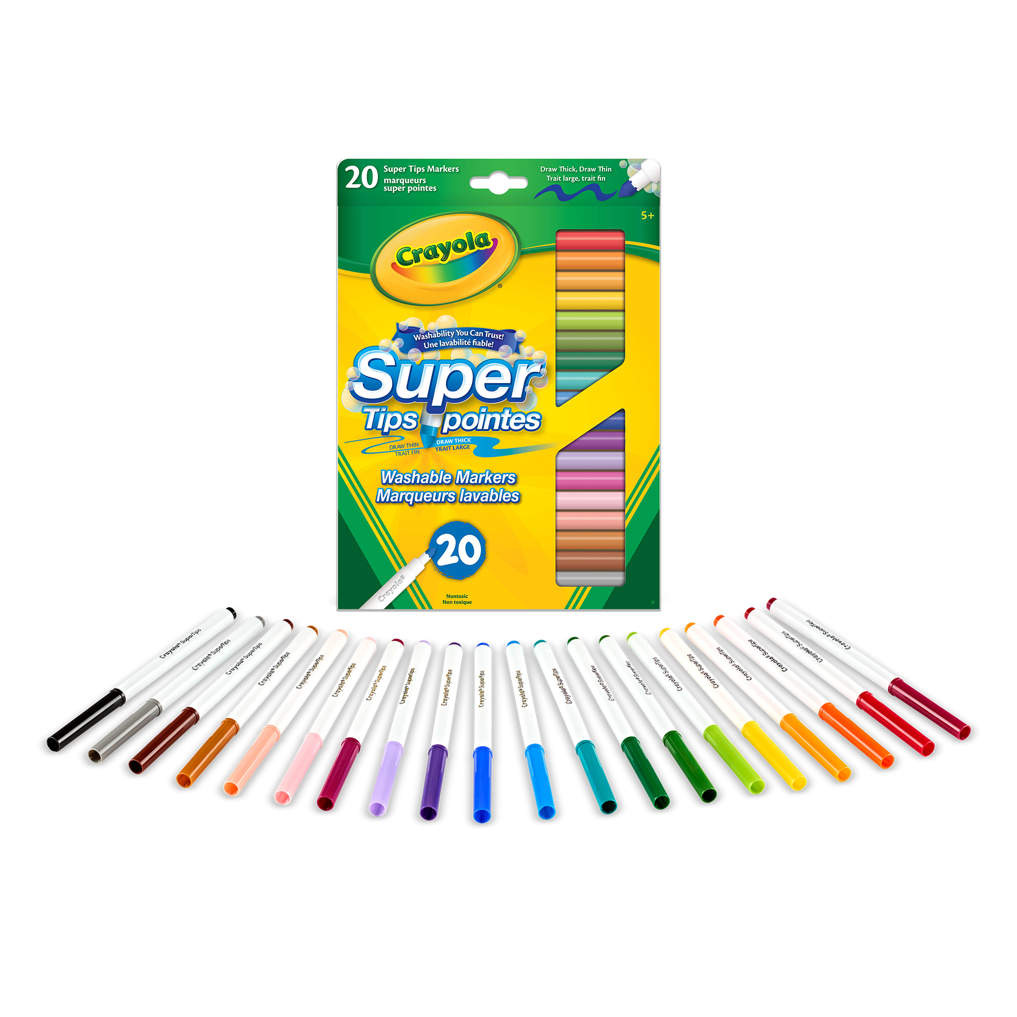 Crayola Super Tips Markers 20 Count