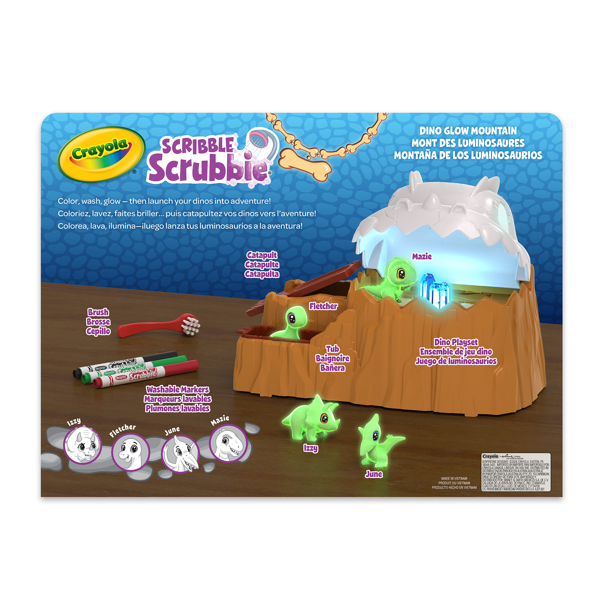 Crayola Scribble Scrubbies Dino Mountain