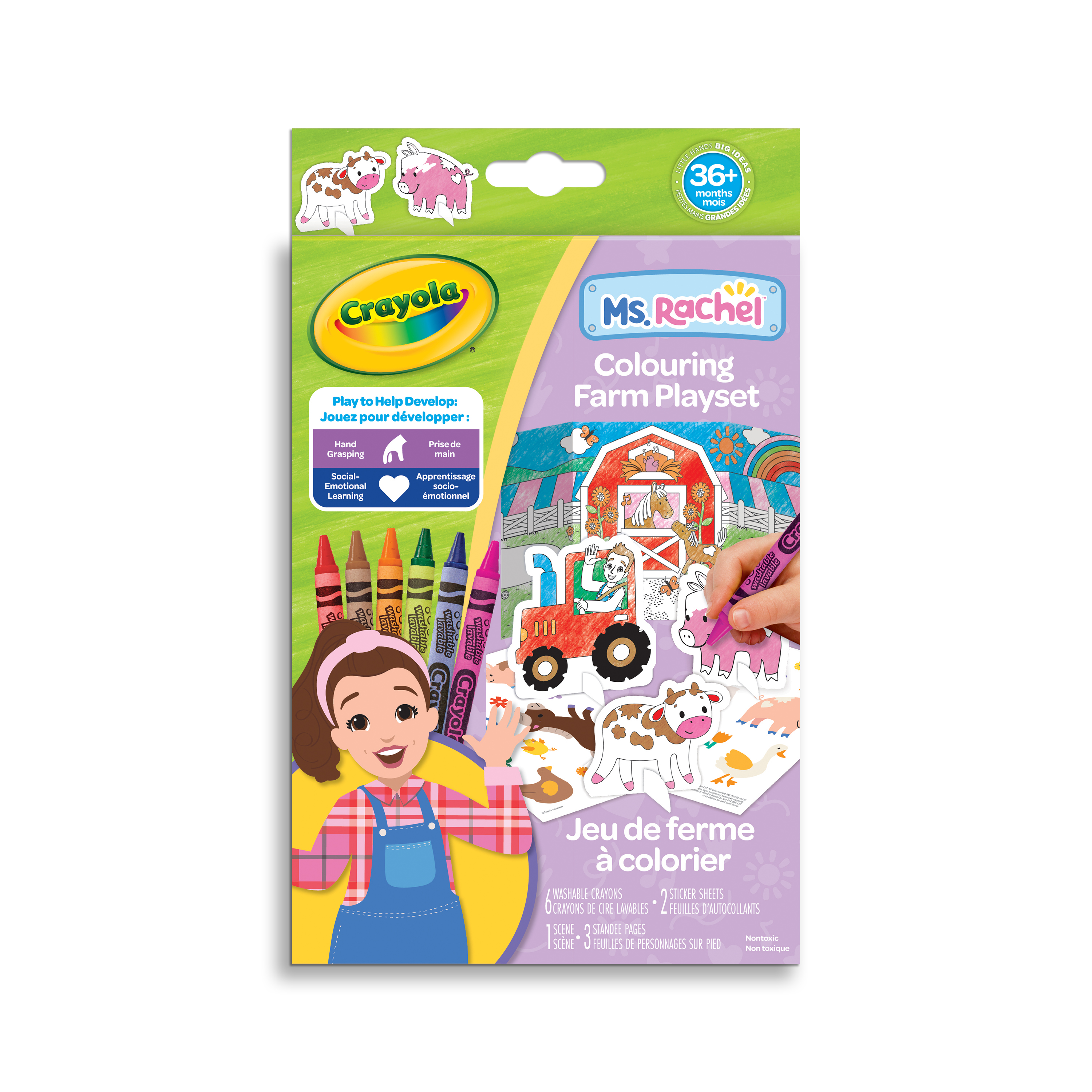 Crayola Ms. Rachel Colouring Farm Playset
