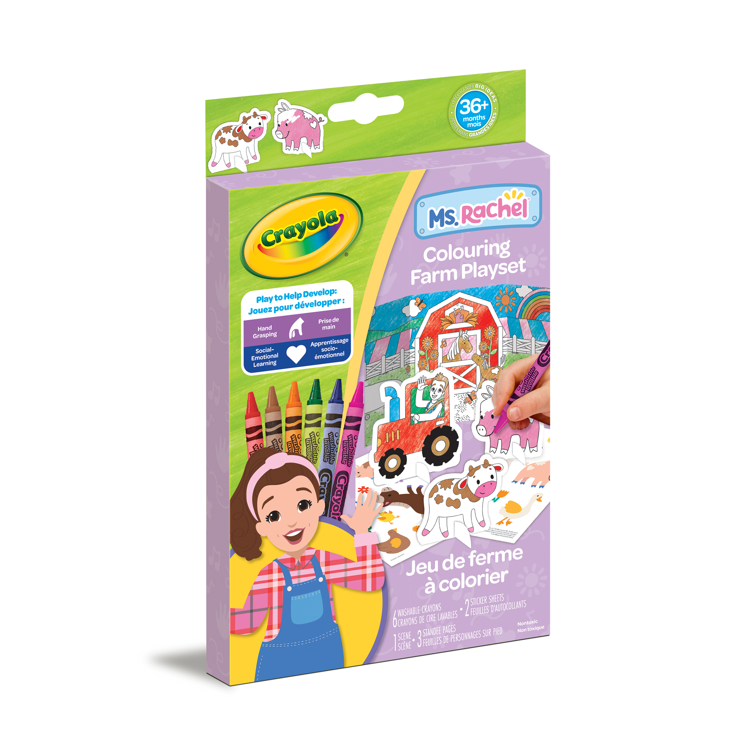 Crayola Ms. Rachel Colouring Farm Playset