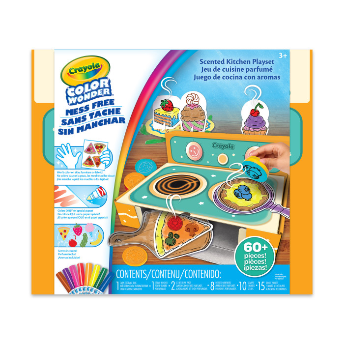 Color Wonder Scented Kitchen PlaysetFront view