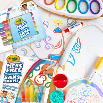 Color Wonder product assortment