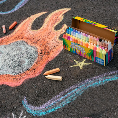 outdoor chalk