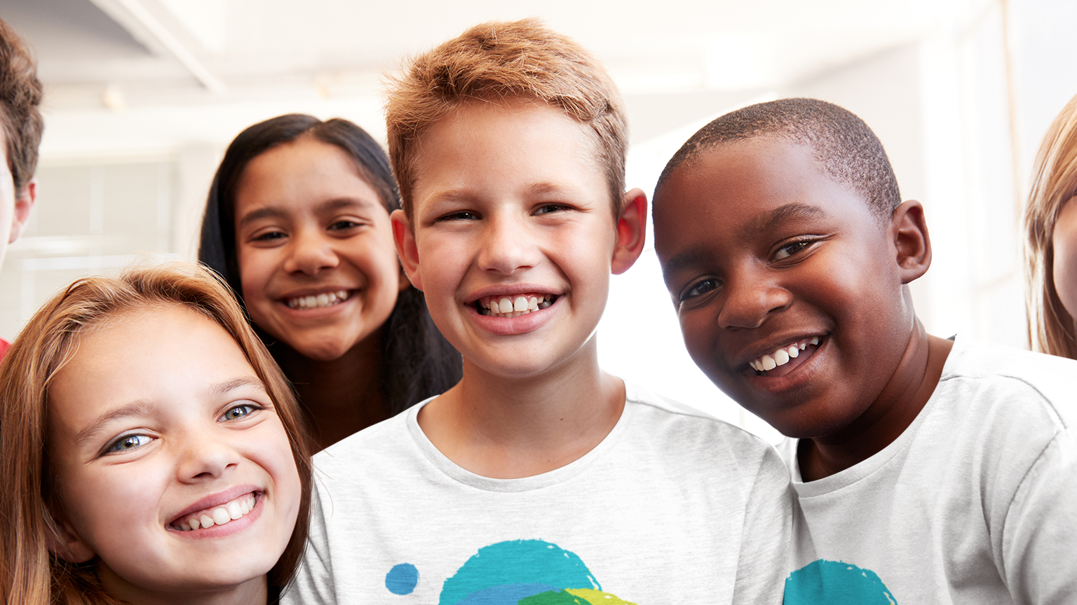 Children smiling