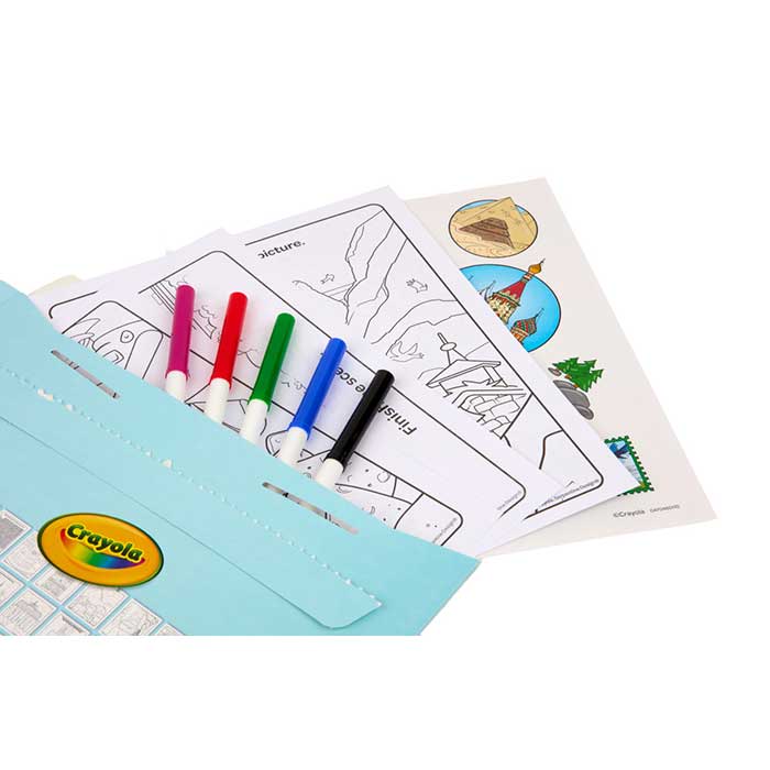 Crayola Color & Sticker Activity Kit for Kids
