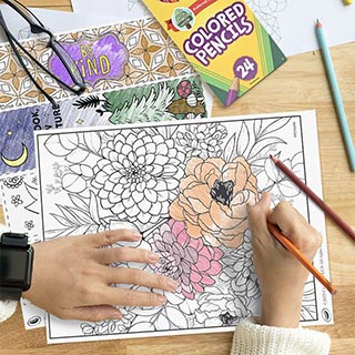 Adult Coloring Pages category button