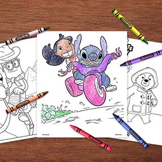 characters free coloring page category navigation button