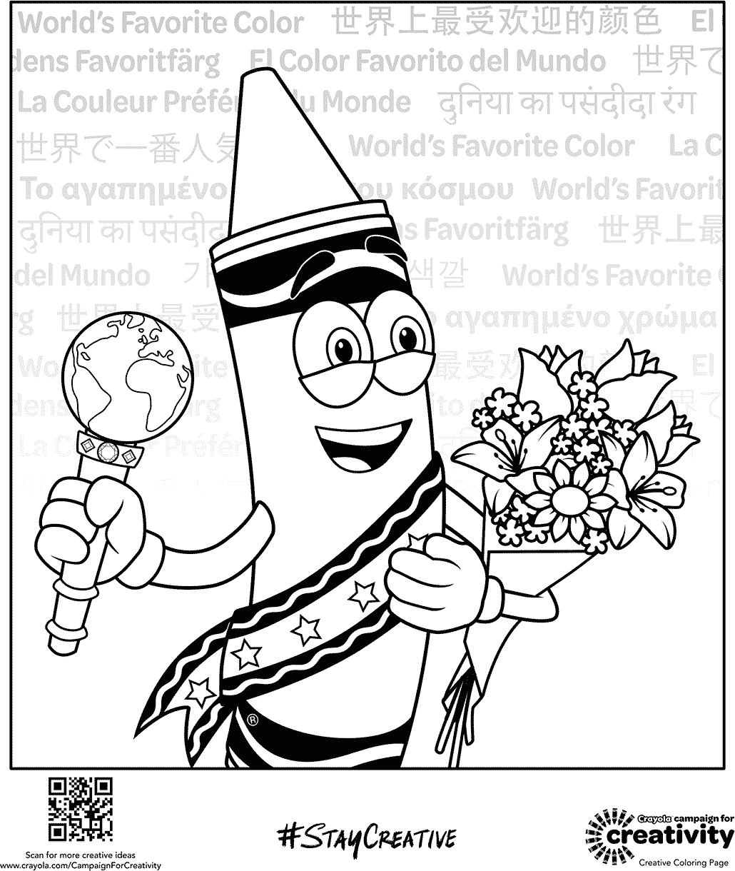 Colors Crayola Factory Color Pages Colors Crayola Factory Color Pages