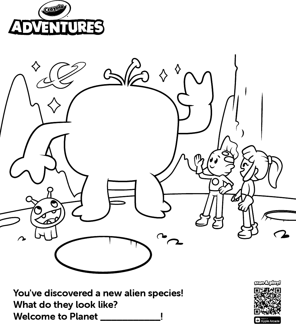 Crayola Adventures Alien Species