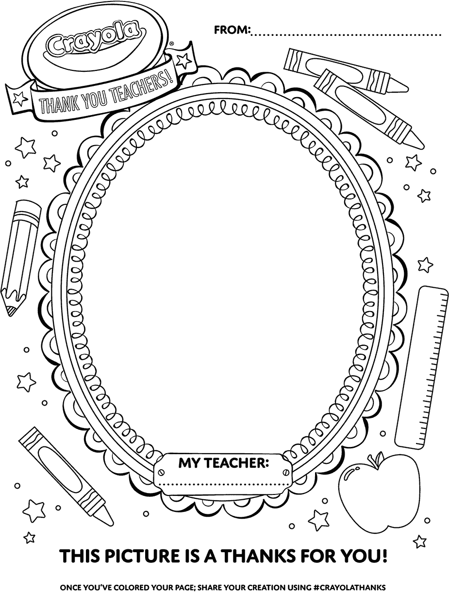 Thank A Teacher Portrait