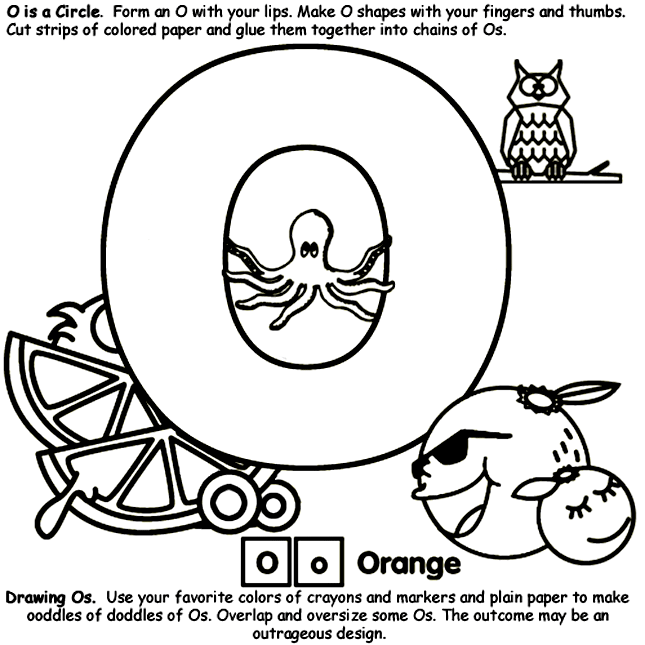 Alphabet O
