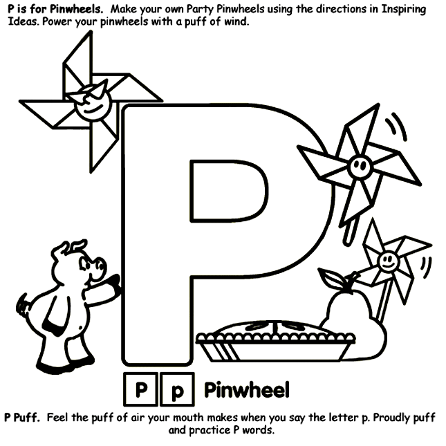 Alphabet P