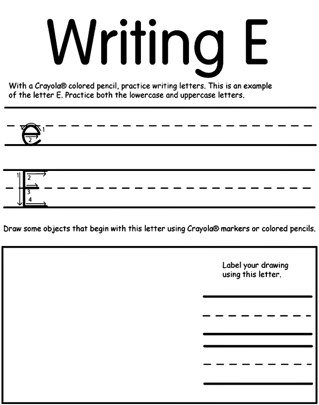 Print E