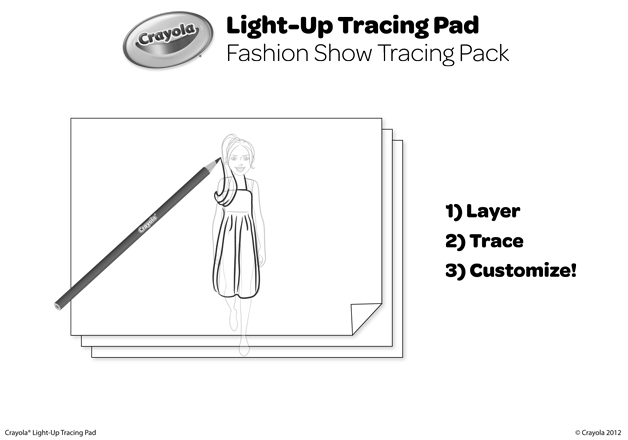 Fashion Show Tracing Pack