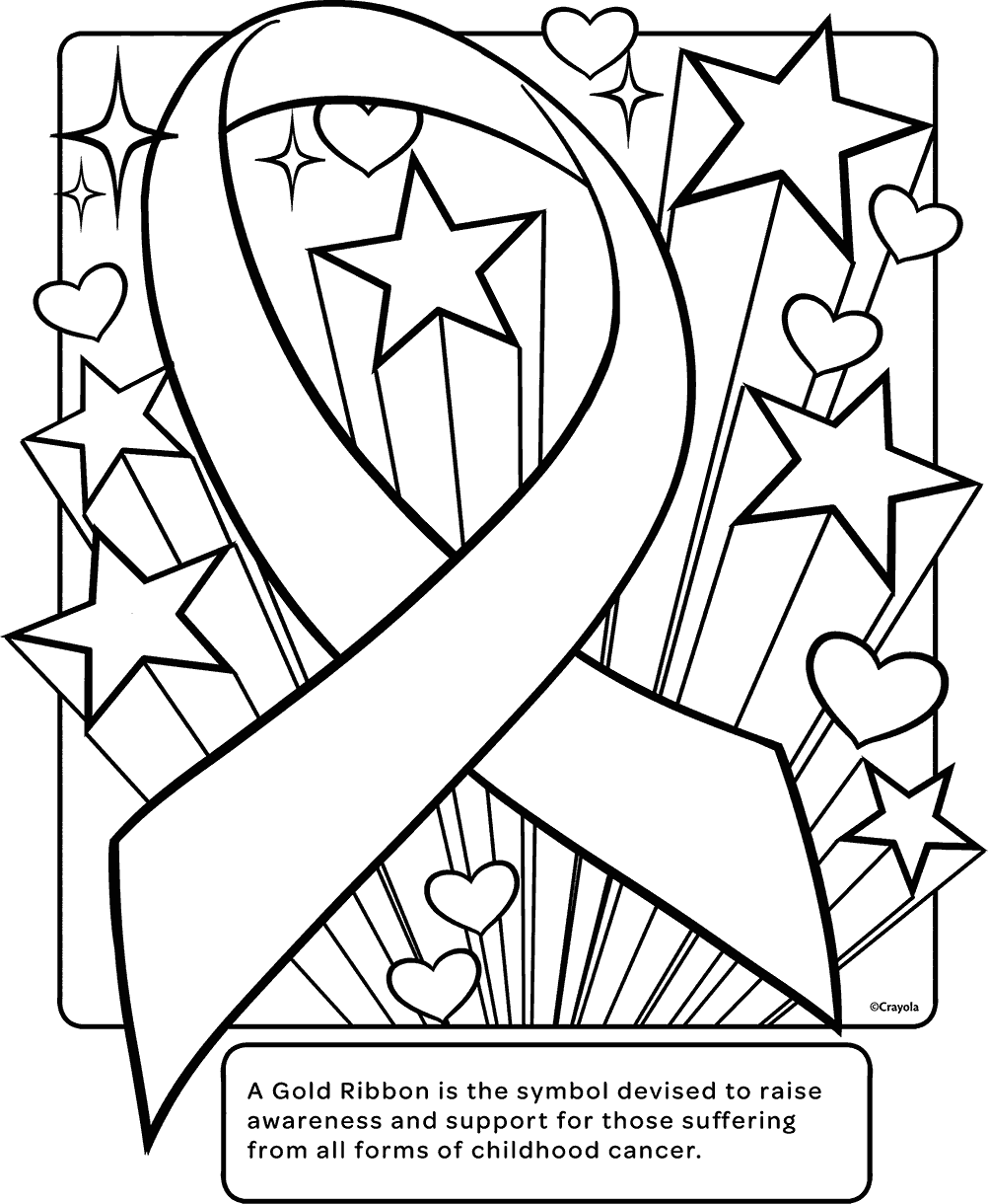 Childhood Cancer Ribbon