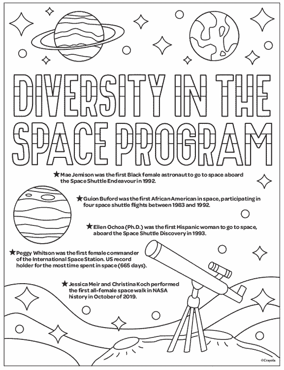 Diversity in Space