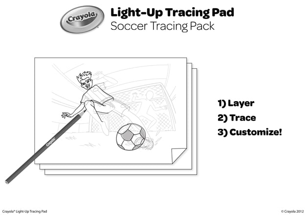 Soccer Tracing Pack