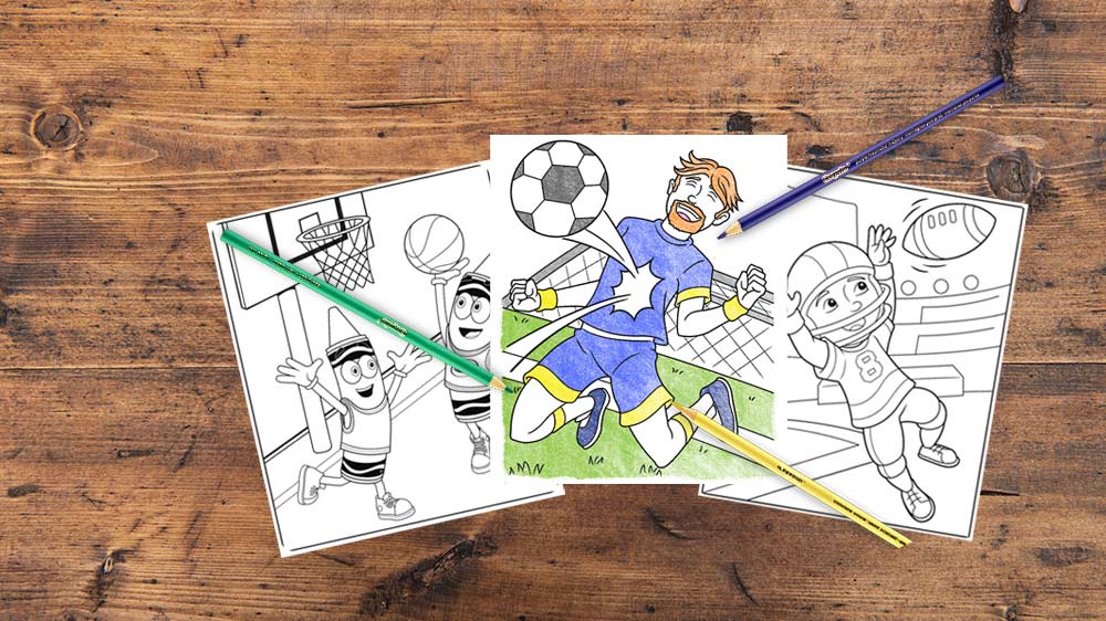 Sports Coloring Pages