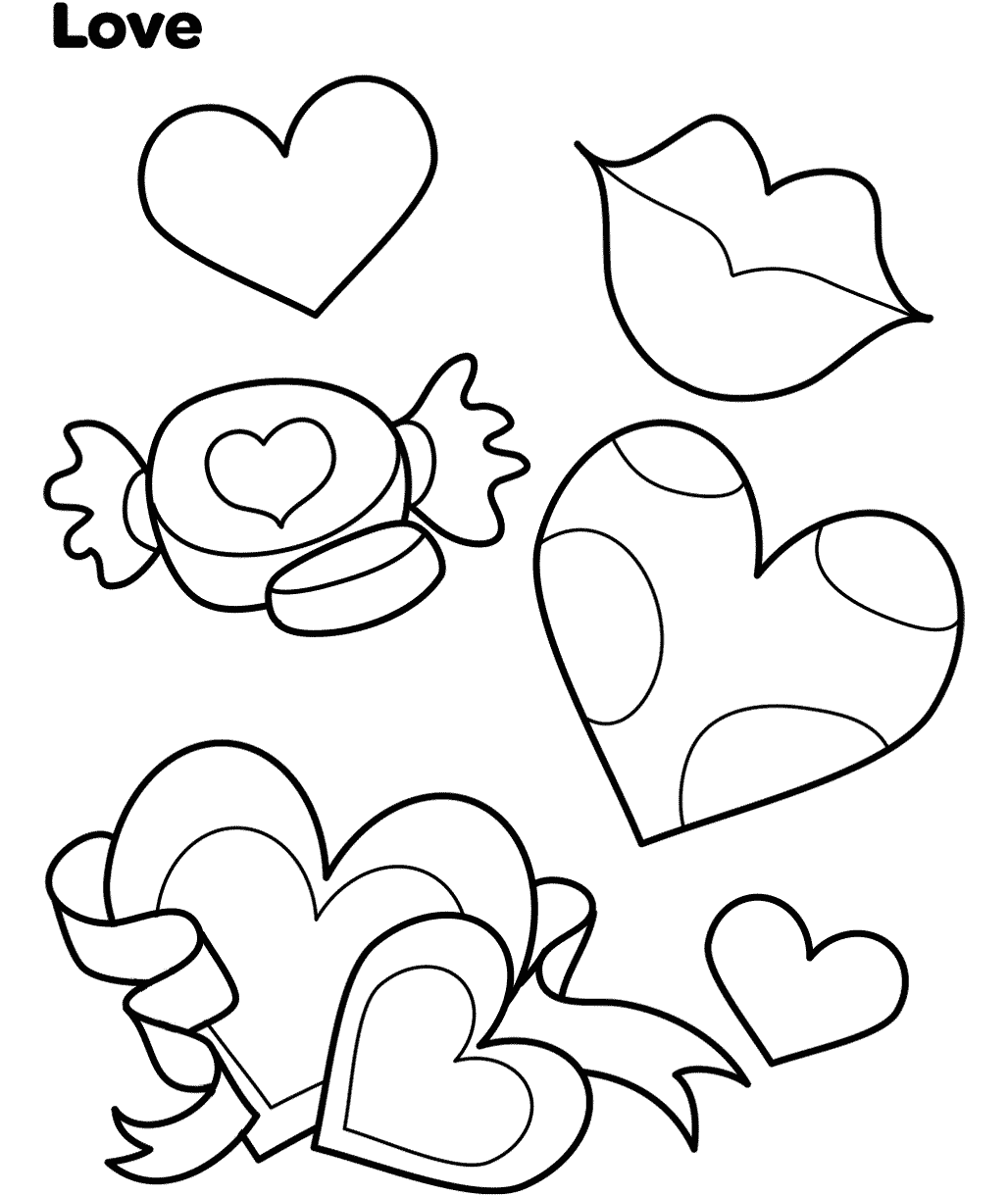 Corazones y besos