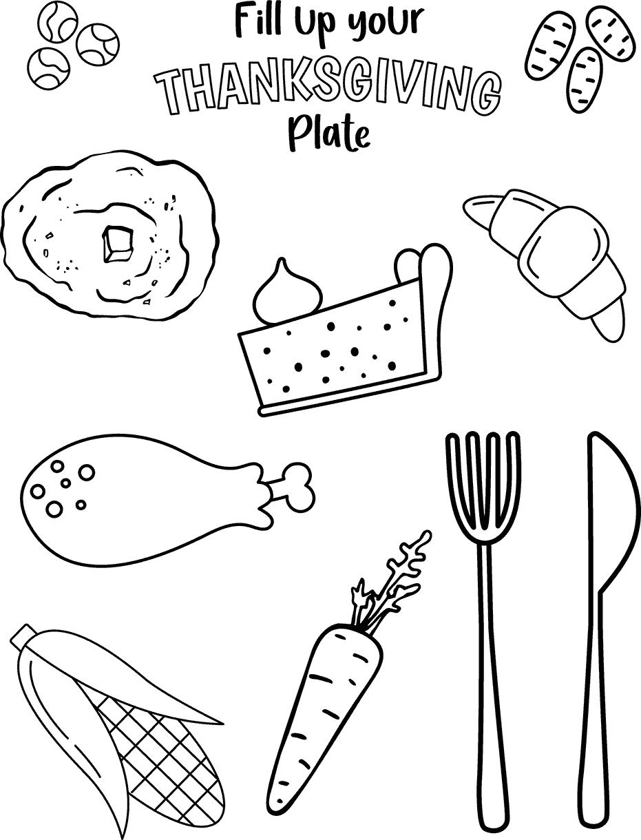free printable holiday coloring pages & activities