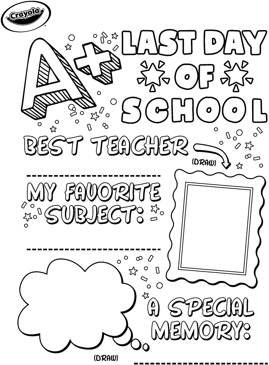 Last Day of School Sign