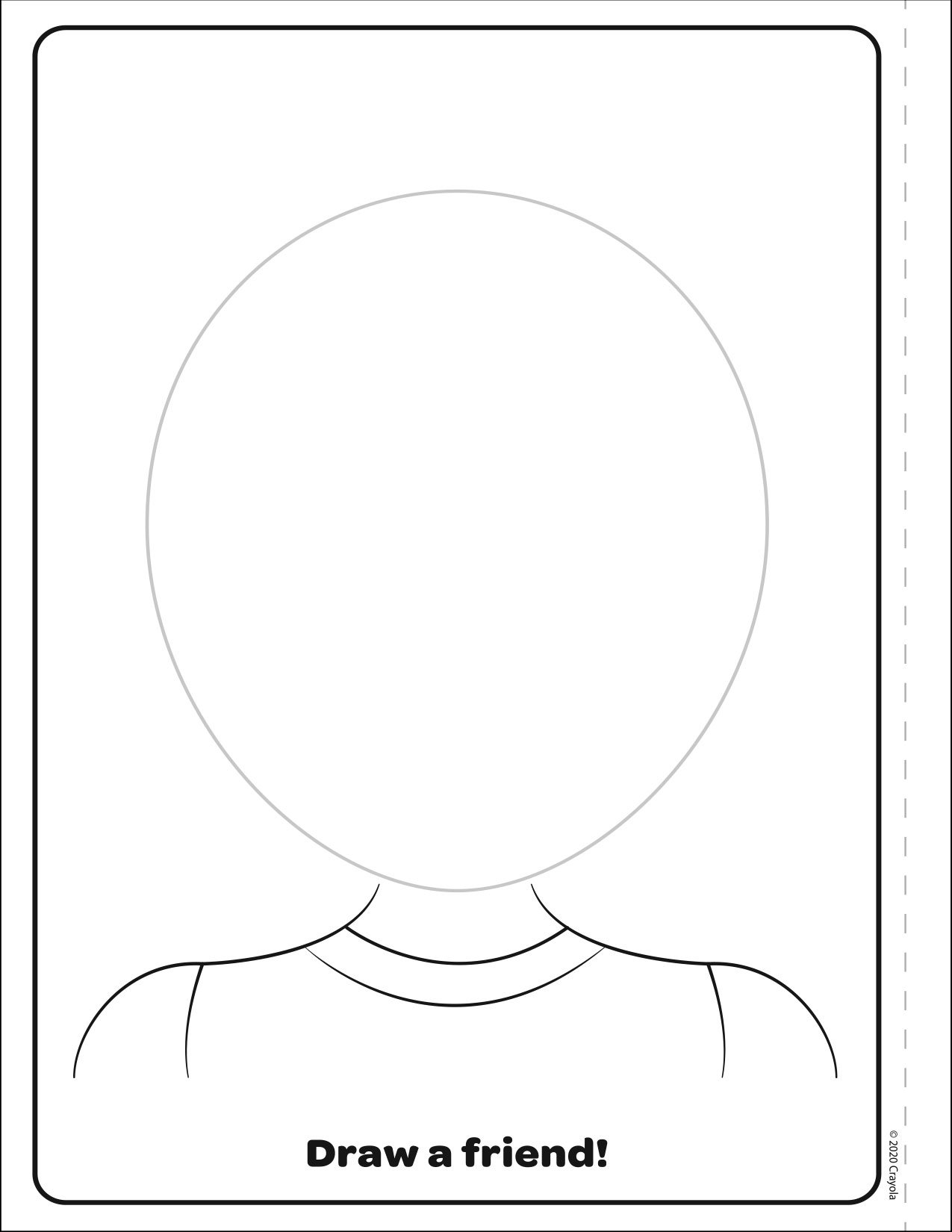 Colors of the World Draw A Face