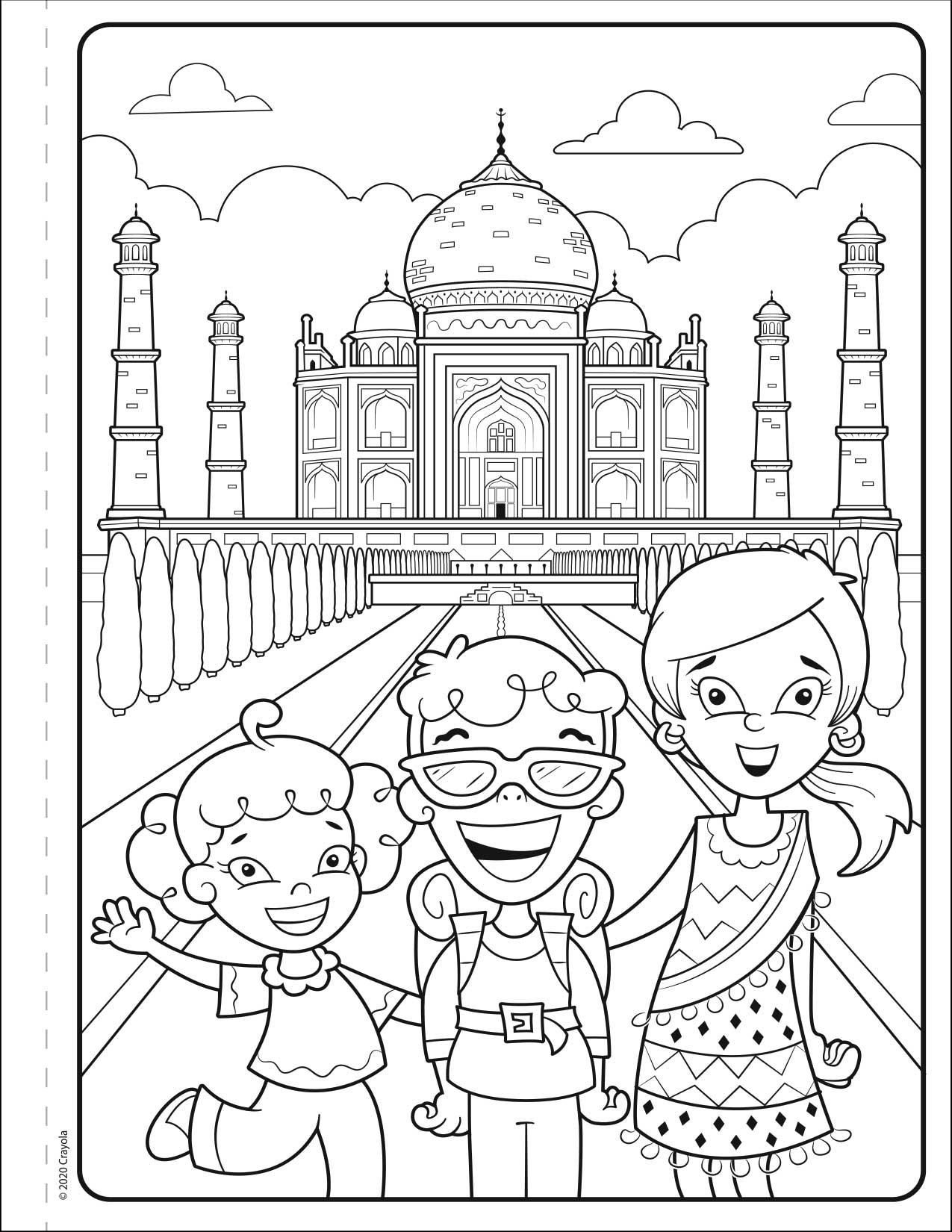 Colors of the World Taj Mahal