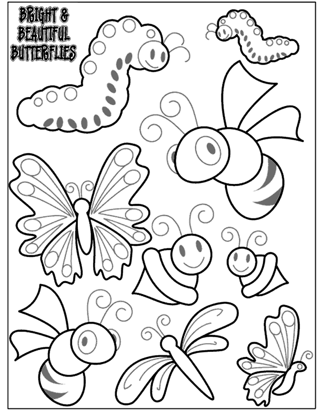 Bright and Beautiful Butterflies 2