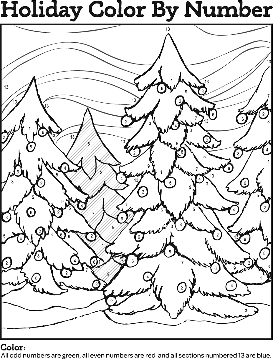 free printable winter kids coloring pages & sheets