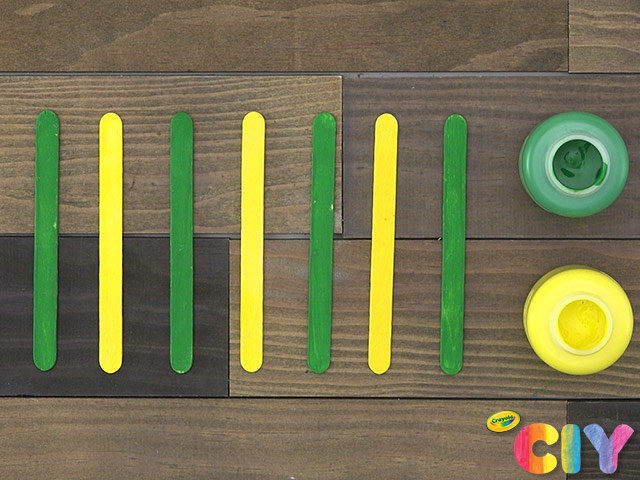Stick Direction Popsicle Stick Monster Craft at Home | Crafts | Crayola.com