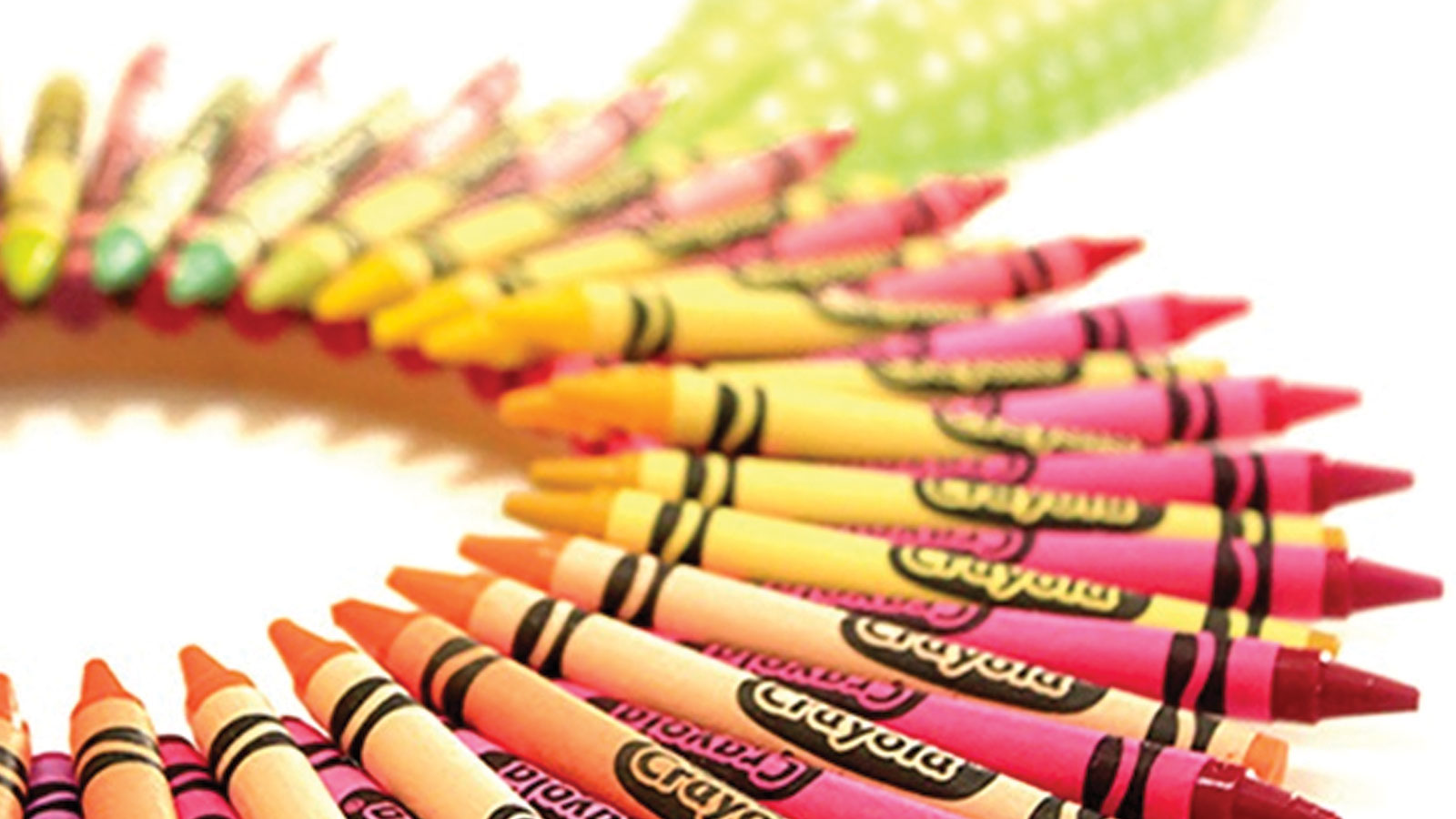 Crayola Crayon Wreath
