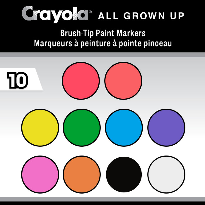 Crayola Alcohol Marker Colors 40 ct.
