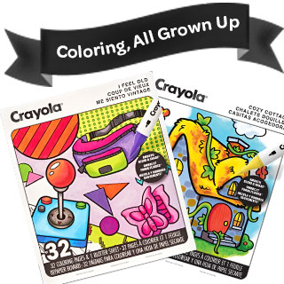 Coloring, all grown up. 