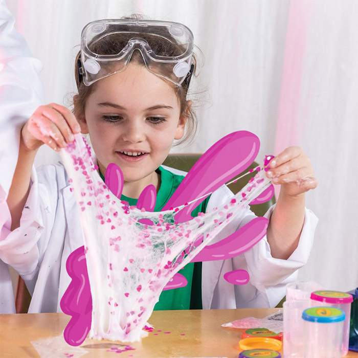 Young girl stretching goo