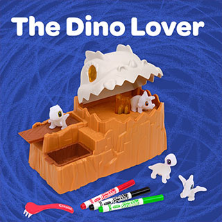 For dino loving adventurers.