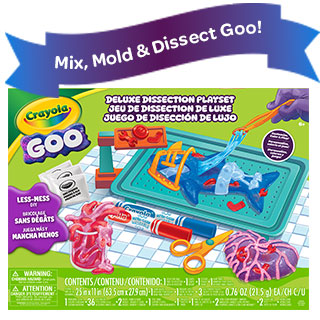 Mix, Mold & Dissect Goo in the Dissection Playset